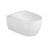 Toilette suspendu blanche.sans rebord - FORMAT Design