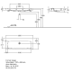 FORMAT Design Waschtisch 120 x 48.5 cm. we. o HL. mit Überlauf