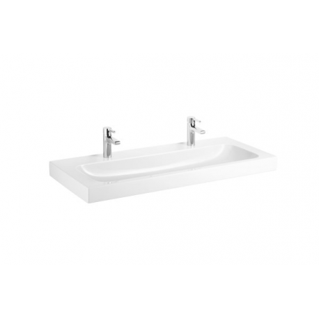 FORMAT Design Waschtisch 120 x 48.5 cm. weiß FormatClean
