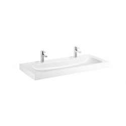 Lavabo FORMAT design 120 x 48.5 cm. Blanc