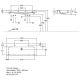 FORMAT Design Waschtisch 120 x 48.5 cm. weiß