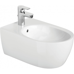 FORMAT Design Wand-Bidet weiß