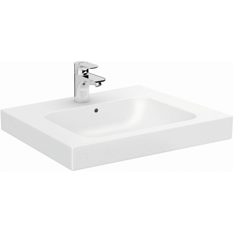 FORMAT Design Waschtisch 60 x 48.5 cm. weiß