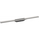 Caniveau de douche RainDrain Flex kb. Pour Montage 800 mm en acier inoxydable brossé