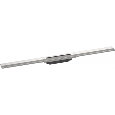 Caniveau de douche RainDrain Flex kb. Pour Montage 900 mm en acier inoxydable brossé