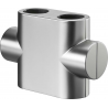 Couvercle design OV f Multiblock T forme droite chromé
