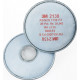 Filtre à particules rond 2138 EN 143:2000 P3R pour 4000370675-680 -690-691 3M (Par 20) (Par 20)