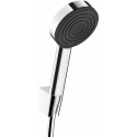 Pommeau de douche avec tuyau et support Chromé 1250mm chrom hansgrohe Pulsify S