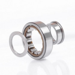 Roulements à rouleaux cylindriques NUP215 ETVP2 25mm Ext 130mm Int 75mm foret cylindrique .FAG