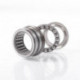 Roulements à billes axiaux à aiguilles 23mm Ext 24mm Int 15mm -20 b.+120 Degrés Ext INA