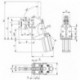 Pinces pneumatiques Nr.6821A Taille 4 vertical AMF