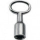 Clé à mandrin DIN7417 SW8mm nickelée avec carré interne AMF