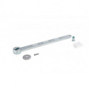 Culbuteur 7451 N avec plaque de recouvrement en acier inoxydable DORMA