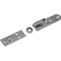 Palier au sol 8552 pour portes battantes, Montage frontal 27 mm DORMA