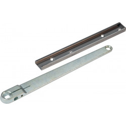 Levier de porte 8510 avec glissière pour portes à simple action peut être utilisé sur le point de pivotement de 70 mm gauche et droit DORMA
