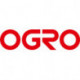 Carré porte OGRO 120 FS SECURE 9mm TS 51-57mm broche pleine fendue OGRO