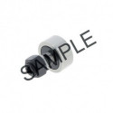 Galet 80mm Ext 72mm Int 24mm Acier à roulement standard (100Cr6) INA