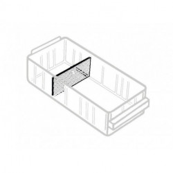 Assortiment de cloisons de séparation 48 Unités . B.64xH.35mm noir ESD 150-01 quer