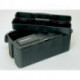 Mallette à outils ESD Compact 15 L.426xP.215xH.170mm a.ESD-PP noir Porte-outils avec cloisons Trgf.20kg conducteur RAACO