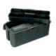 Mallette à outils ESD Compact 15 L.426xP.215xH.170mm a.ESD-PP noir Porte-outils avec cloisons Trgf.20kg conducteur RAACO