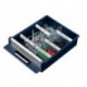 Assortiment de cloisons de séparation B.128xT.195xH.77mm pour Nr.795665 24 Unités . a.PS mittel