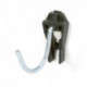 Jeu de crochets pour outils clip 10 porte-foret 4pcs. par jeu de foret / support rond 1 pièce. L.27xP.93xH.60mm pour référence 795605,795584,795698-699 RAACO