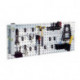 Jeu de crochets à outils avec panneaux perforés Panneau mural à outils x 2 + 28 clips 2 panneaux perforés avec 28 crochets à outils assortis L.1040xH.440mm RAACO