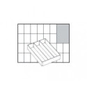 Bac de rangement B.79xT.109xH.24mm Bac de rangement A73 (Par 48)