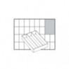 Bac de rangement B.79xT.109xH.24mm Bac de rangement A73 (Par 48)