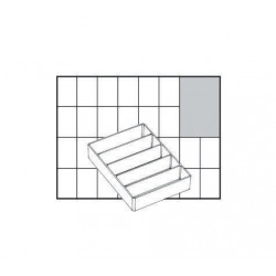 Bac de rangement B.79xT.109xH.24mm Bac de rangement A75 (Par 48)