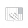 Bac de rangement B.79xT.109xH.24mm Bac de rangement A75 (Par 48)