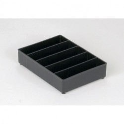 Bac de rangement B.79xT.109xH.24mm a.ESD-PP pour Art.Nr.795517795512 ESD Bac de rangement A75 (Par 21)