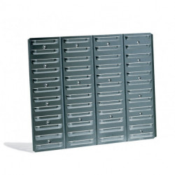 Panneau rangmement boite avec 48 emplacememnt pour boite Nr.795659-795661ff. (Par 6)