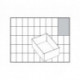 Bac de rangement B.79xT.109xH.69mm pour Art.Nr.871528871553-871557871561 Bac de rangement 80 BA7-1 (Par 16)