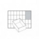 Bac de rangement B.79xT.109xH.47mm a.ESD-PP pour Art.Nr.795517795512 ESD Bac de rangement A7-1 (Par 24)