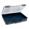 Boîte d'assortiments B.413xT.330xH.79mm Partie inférieure du compartiment PP / couvercle sur PC (Par 3)