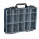 Boîte d'assortiments B.413xT.330xH.79mm Partie inférieure du compartiment PP / couvercle sur PC (Par 3)