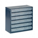 Casier de rangement pour petites pièces - acier 630-00 B.306xT.150xH.283mm 30 tiroirs RAACO