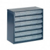 Casier de rangement pour petites pièces - acier 630-00 B.306xT.150xH.283mm 30 tiroirs RAACO