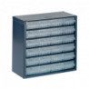 Casier de rangement pour petites pièces acier 624-01 B.306xT.150xH.283mm 24 tiroirs RAACO