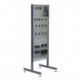 Support double porte-outils (vide) Support double avec 6 plaques perforées L.571xP.570xH.1600mm des deux côtés avec crochets porte-outils pour équiper RAACO