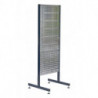 Support double, boîte de présentation d'outils, double support, double support avec 4 trous et 2 plaques à fentes L.571xP.570xH.1600mm des deux côtés pour équiper RAACO