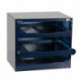 Coffre-fort (vide) L.452xP.330xH.405mm pour 871528, 795640, 795641, 795642 Boîtier en tôle d'acier pour 3 caisses CL 80 RAACO