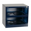 Coffre-fort (vide) L.452xP.330xH.405mm pour 871533 Boîtier en tôle d'acier pour 2 valises CL 150 RAACO