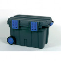 Boîte à outils Toolchest 75 L.675xP.472xH.416mm avec 2 roues avec poignée de tirage sur PP Vol.75l avec 2 porte-outils RAACO