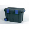 Boîte à outils Toolchest 100 L.775xP.472xH.493mm avec 2 roues avec poignée de tirage a.PP Vol.100l avec 2 porte-outils RAACO