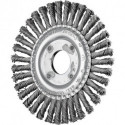 Brosse plate RBG 11506/22,2 PIPE ST 0,50 D. 115 mm épaisseur de fil 0,5 mm acier 6 mm 12500 min-¹ PFERD
