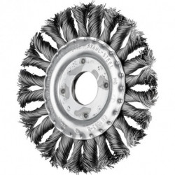 Brosse plate RBG 11512/22,2 CT ST 0,50 D. 115 mm épaisseur de fil 0,5 mm acier 12 mm 12500 min-¹ PFERD