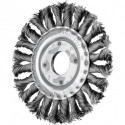 Brosse plate RBG 11512/22,2 CT ST 0,50 D. 115 mm épaisseur de fil 0,5 mm acier 12 mm 12500 min-¹ PFERD