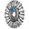 Brosse plate RBG 12512/222 CT INOX 035 D. 125 mm épaisseur de fil 035 mm VA 1
